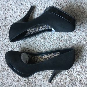 Black Unlisted Heels